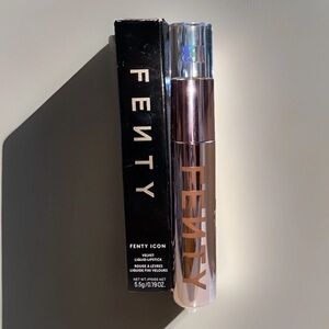 NEW FENTY Icon Velvet Liquid Lipstick In Pow’r Thirsty ~Caramel Nude~ Full Size